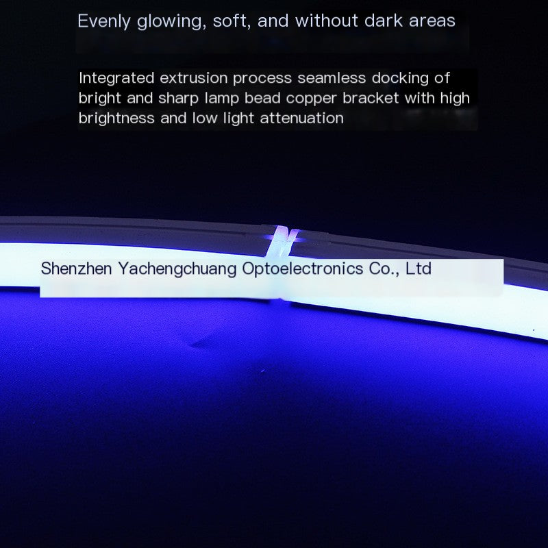 Tira de Neón LED RGB para Iluminación Exterior
