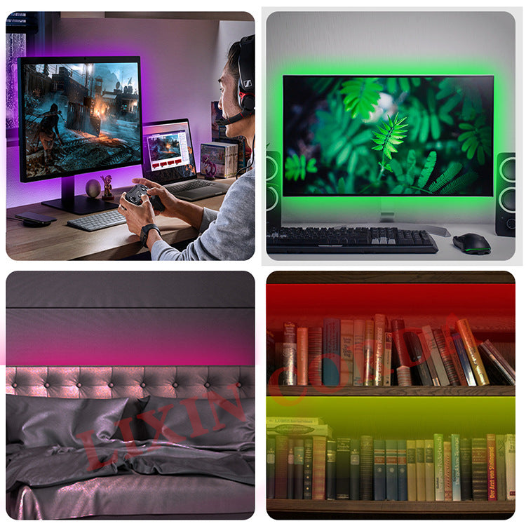 Luz LED RGB para TV con Control