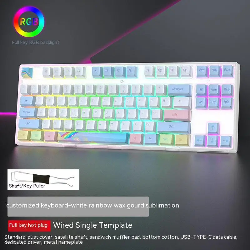 Teclado Mecánico Gaming RGB Hot-Swappable