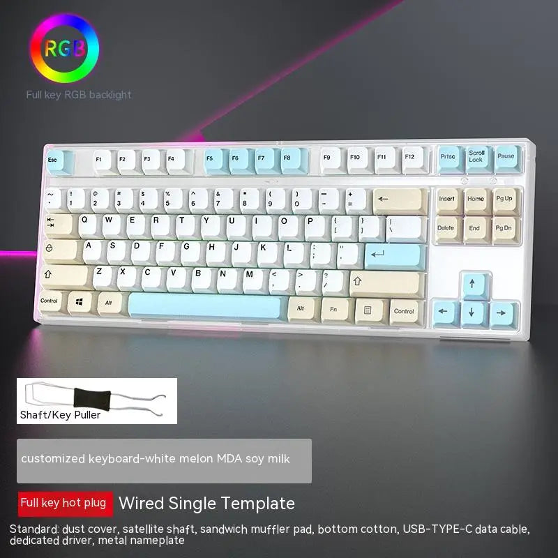 Teclado Mecánico Gaming RGB Hot-Swappable