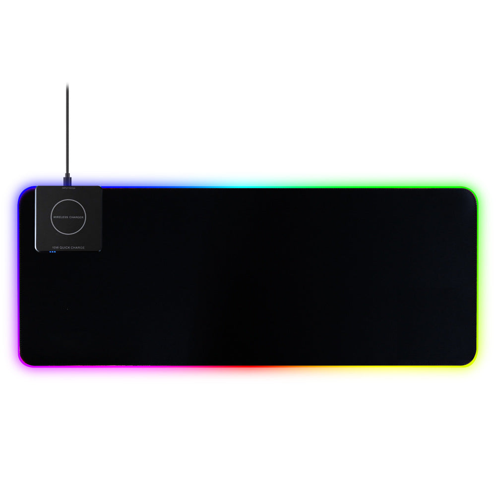 Alfombrilla Gaming XL RGB con Carga Inalámbrica