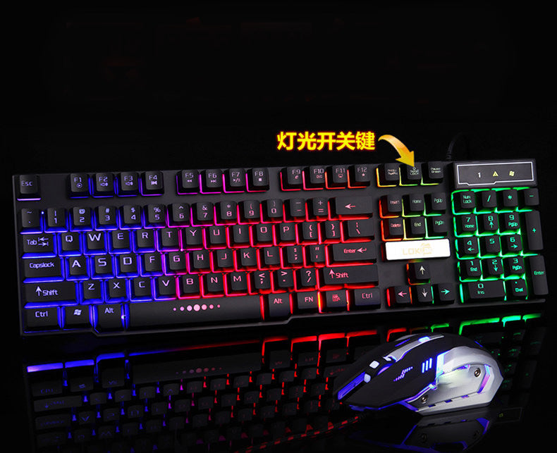Teclado gaming rgb