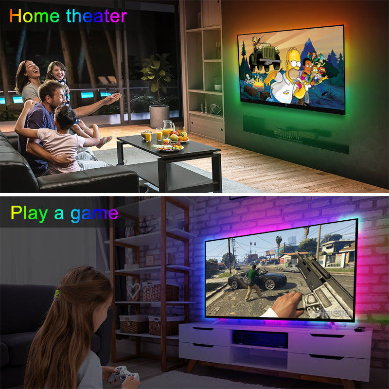 Luz LED RGB para TV con Control