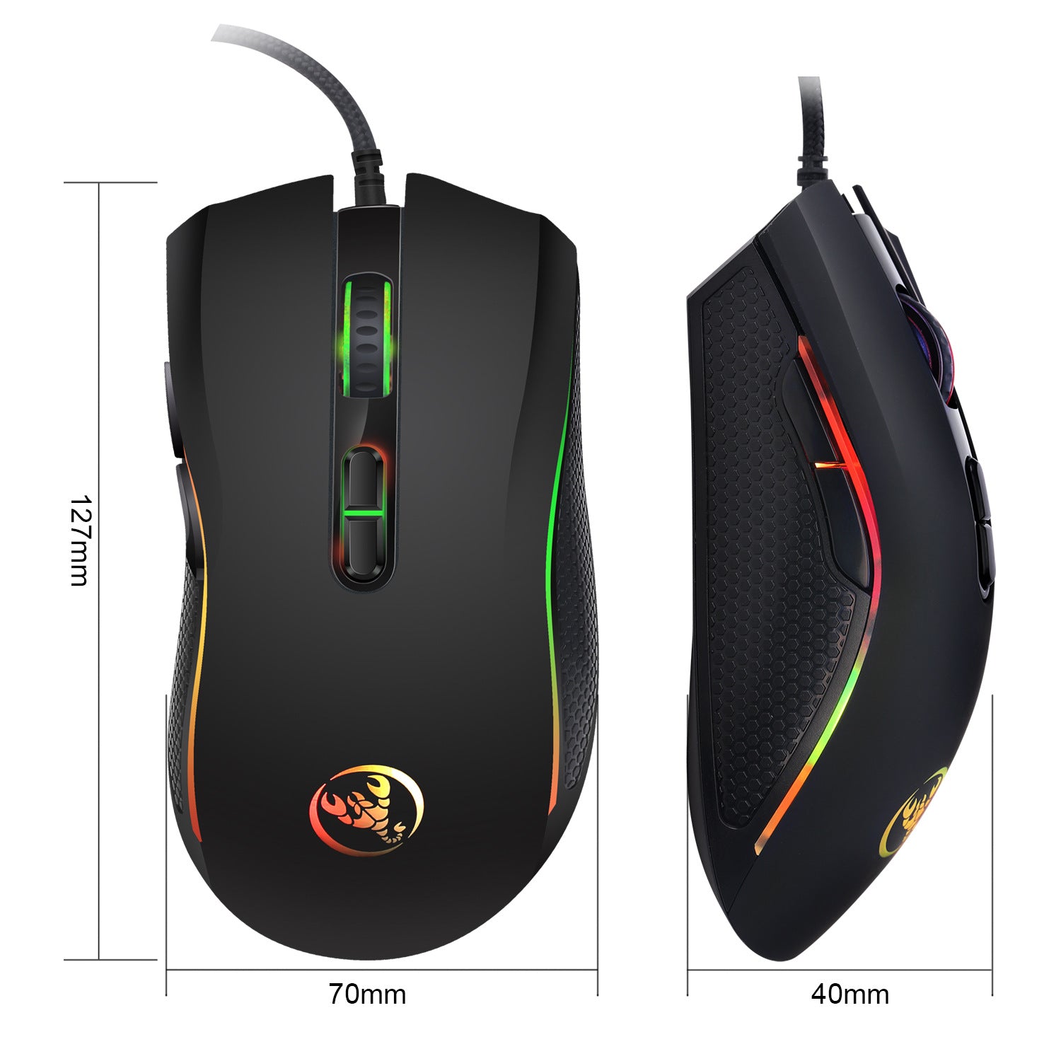 Ratón de Juego con Cable RGB