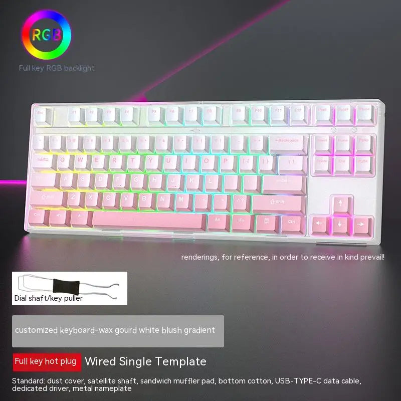 Teclado Mecánico Gaming RGB Hot-Swappable