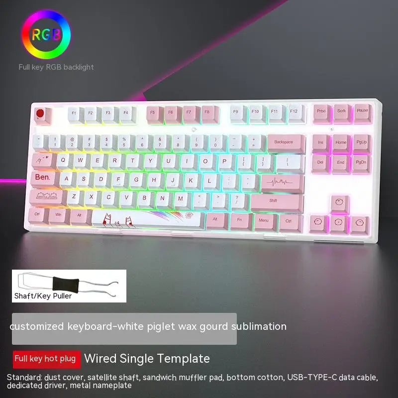 Teclado Mecánico Gaming RGB Hot-Swappable
