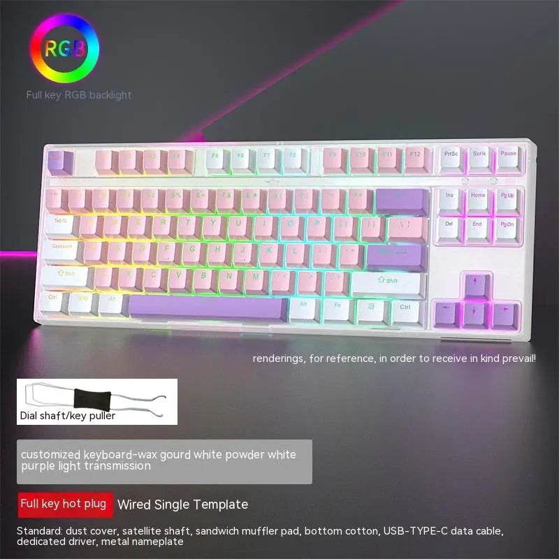 Teclado Mecánico Gaming RGB Hot-Swappable