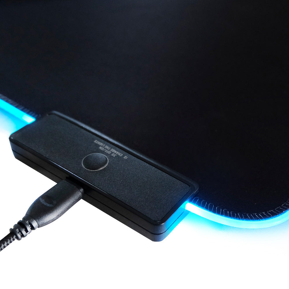 Alfombrilla Gaming XL RGB con Carga Inalámbrica