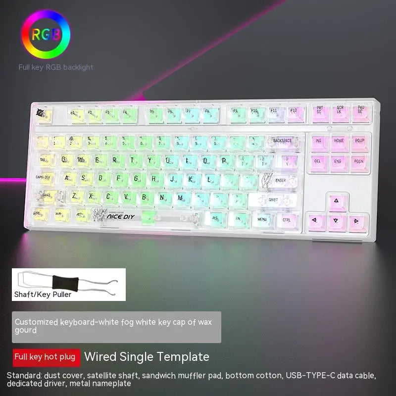 Teclado Mecánico Gaming RGB Hot-Swappable