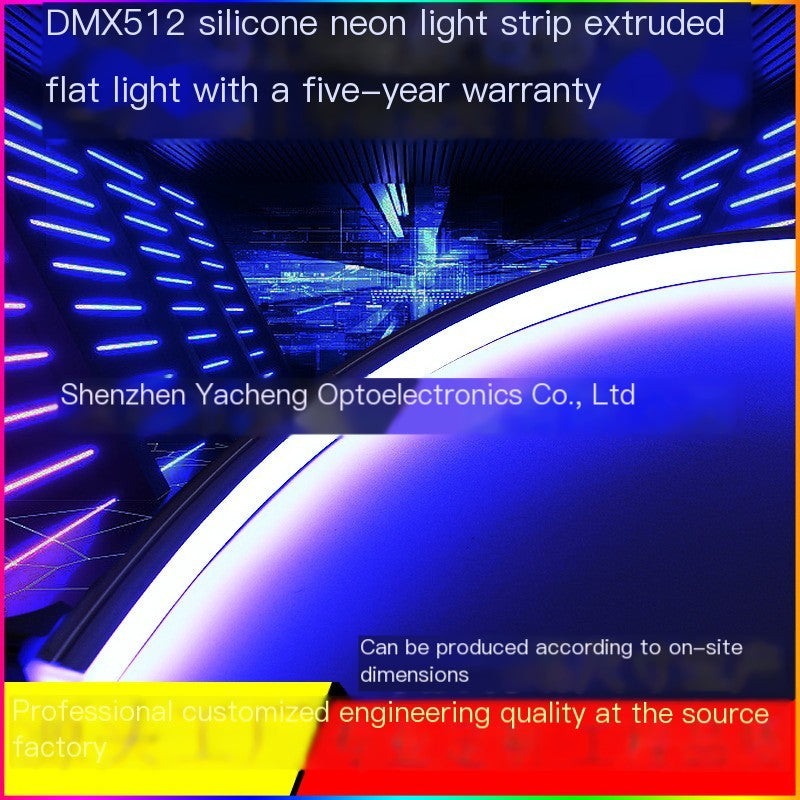 Tira de Neón LED RGB para Iluminación Exterior