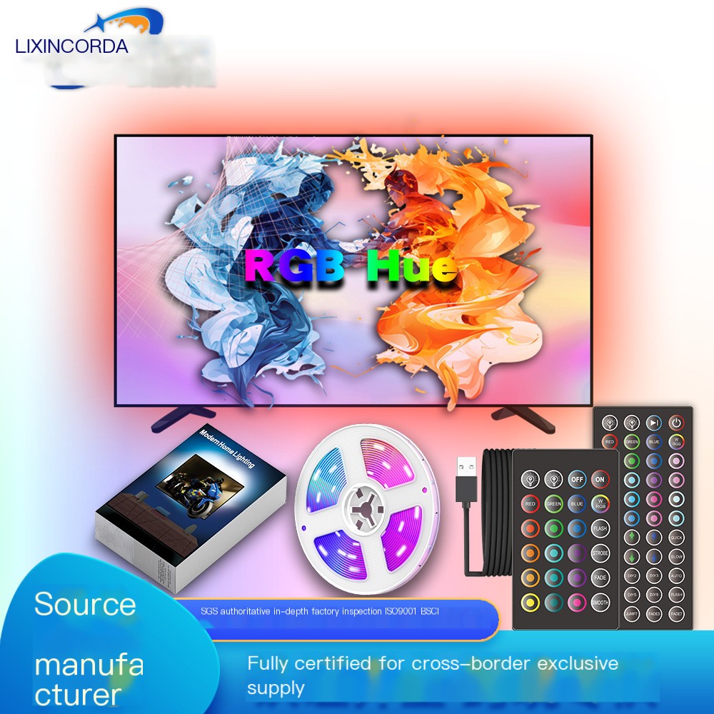 Luz LED RGB para TV con Control
